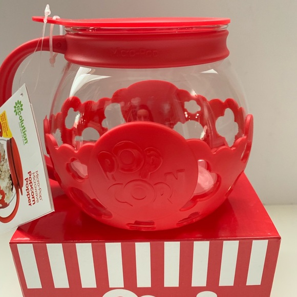 Ecolution Micro-Pop Microwave Popcorn Popper red - Picture 6 of 8